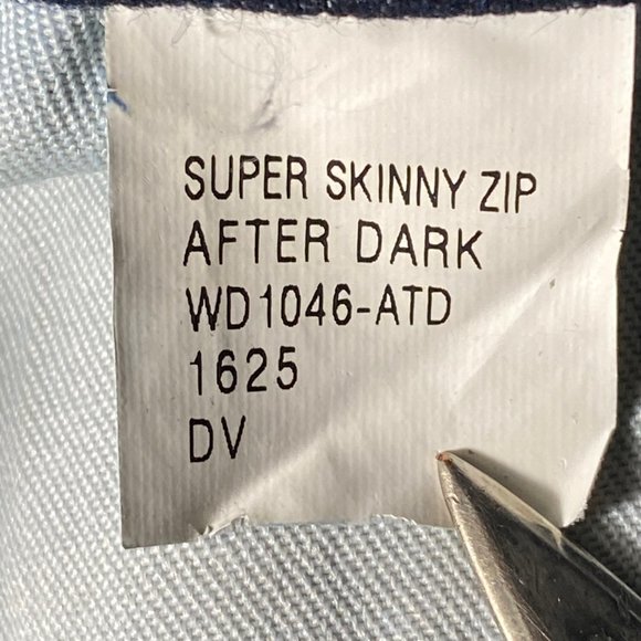 Ksubi Super Skinny Ankle Zip Jeans *After Dark* - Picture 14 of 15